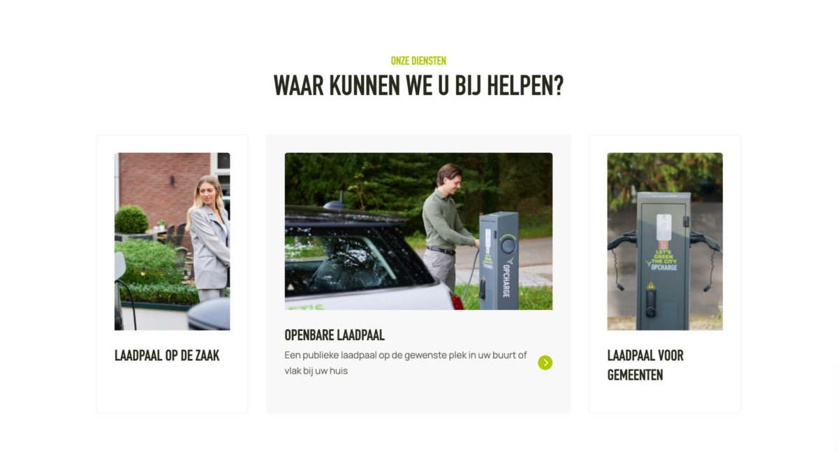 Services: workplace charging station, public charging station, municipal charging station.
Explore how we can help you. 
